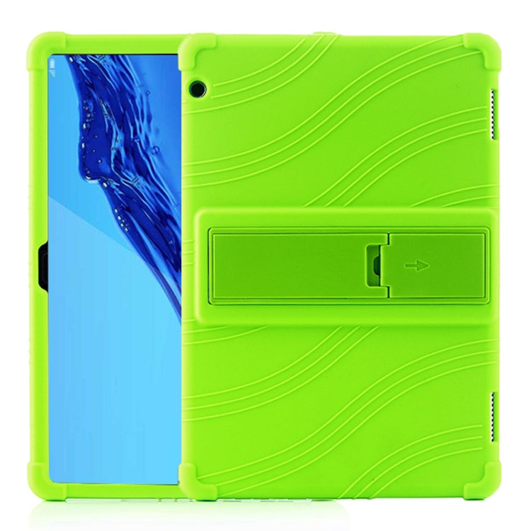 Tablet PC Silicone Protective Case with Invisible Bracket – Durable Build, Easy to Use, For Huawei MediaPad T5, For Lenovo Tab E10, For iPad 6 (9.7 Universal) For Huawei MediaPad T5 Green