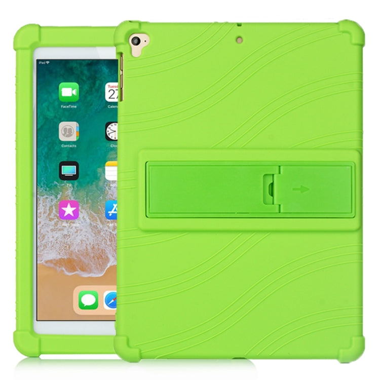 Tablet PC Silicone Protective Case with Invisible Bracket – Durable Build, Easy to Use, For Huawei MediaPad T5, For Lenovo Tab E10, For iPad 6 (9.7 Universal) For iPad 6 (9.7 Universal) Green