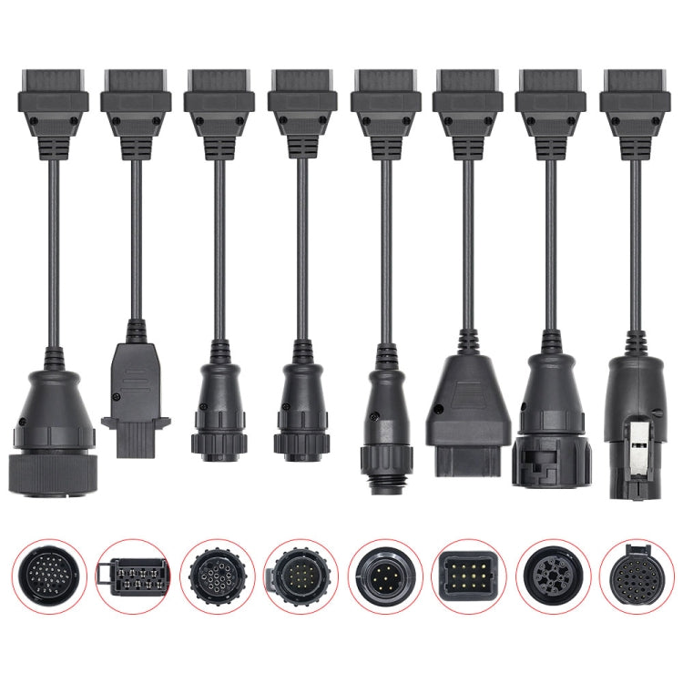 8 in 1 Truck TCS Auto Tool OBD2 Diagnostic Conversion Cable, 8 in 1 Truck Conversion Cable 8 in 1 Truck Conversion Cable
