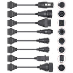 8 in 1 Truck TCS Auto Tool OBD2 Diagnostic Conversion Cable, 8 in 1 Truck Conversion Cable