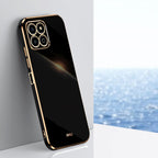 XINLI Straight Edge 6D Electroplate TPU Phone Case – TPU, For Honor X8a 2023, For Honor X9a 5G, For Huawei nova Y61