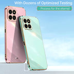 XINLI Straight Edge 6D Electroplate TPU Phone Case – TPU, For Honor X8a 2023, For Honor X9a 5G, For Huawei nova Y61