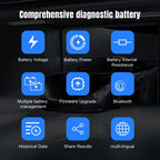 KONNWEI BK200 6V/12V/24V Car Bluetooth Battery Tester – Bluetooth, 4K
