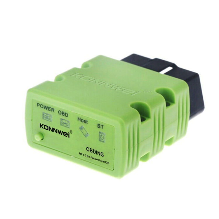 KONNWEI KW902 Bluetooth 5.0 OBD2 Car Fault Diagnostic Scan Tools Support IOS / Android – Bluetooth Green
