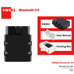 KONNWEI KW902 Bluetooth 5.0 OBD2 Car Fault Diagnostic Scan Tools Support IOS / Android – Bluetooth