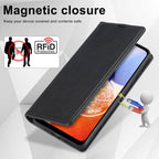 LC.IMEEKE RFID Anti-theft Leather Phone Case, For Samsung Galaxy A14 4G/5G