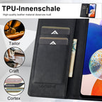 LC.IMEEKE RFID Anti-theft Leather Phone Case, For Samsung Galaxy A14 4G/5G