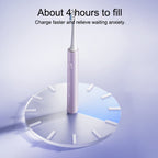 Original Xiaomi Mijia Sonic Electric Toothbrush T302, T302 (Purple), T302 (Black), T302 (Silver)