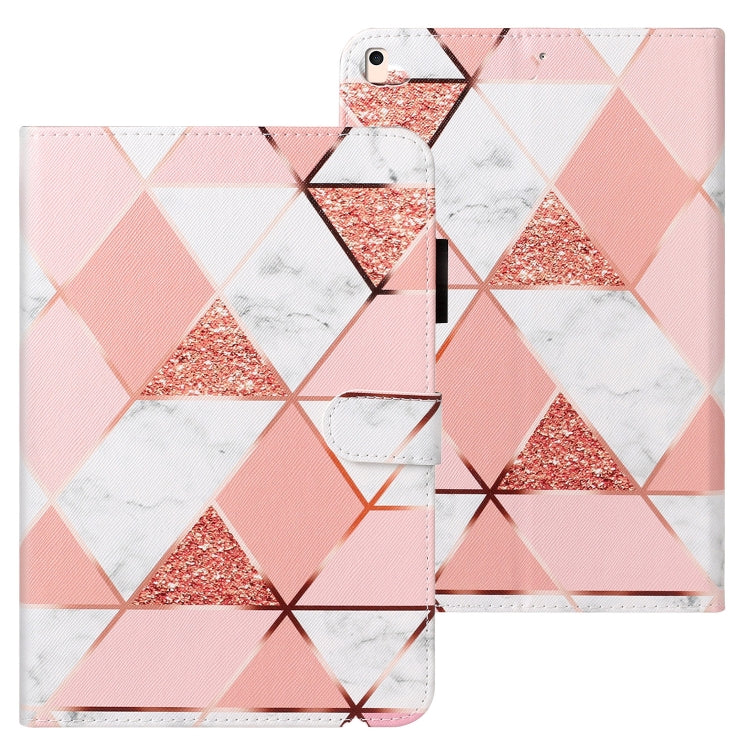 Case – 9.7" Screen, Leather (iPad 10) #2 For iPad 10.2 Pink Marble