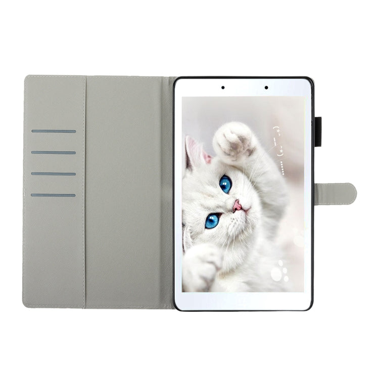 Cross Texture Painted Horizontal Leather Case with Sleep / Wake-up Function & Card Slot & Holder & Wallet, For Galaxy Tab A 8.0 (2019) T290, For Galaxy Tab A 10.1 (2019) T510, For Galaxy Tab S5e T720, For iPad Air, For iPad 10.2                       ...