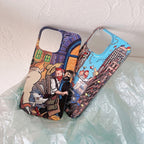 Oil Painting Glossy PC Phone Case, For iPhone 14, For iPhone 14 Plus, For iPhone 14 Pro, For iPhone 14 Pro Max, For iPhone 13, For iPhone 13 Pro