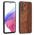 AZNS 3D Embossed Skin Feel Phone Case, For Samsung Galaxy A52 5G, For Samsung Galaxy S21 5G, For Samsung Galaxy S21+ 5G, For Samsung Galaxy S21 Ultra 5G For Samsung Galaxy A52 5G Brown