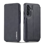 LC.IMEEKE Hon Ancient Series Horizontal Flip Leather Phone Case – Card Slot, Flip, Leather, For Samsung Galaxy A54 5G