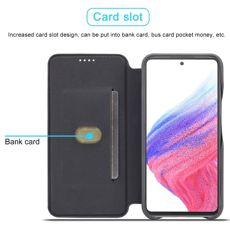 LC.IMEEKE Hon Ancient Series Horizontal Flip Leather Phone Case – Card Slot, Flip, Leather, For Samsung Galaxy A54 5G