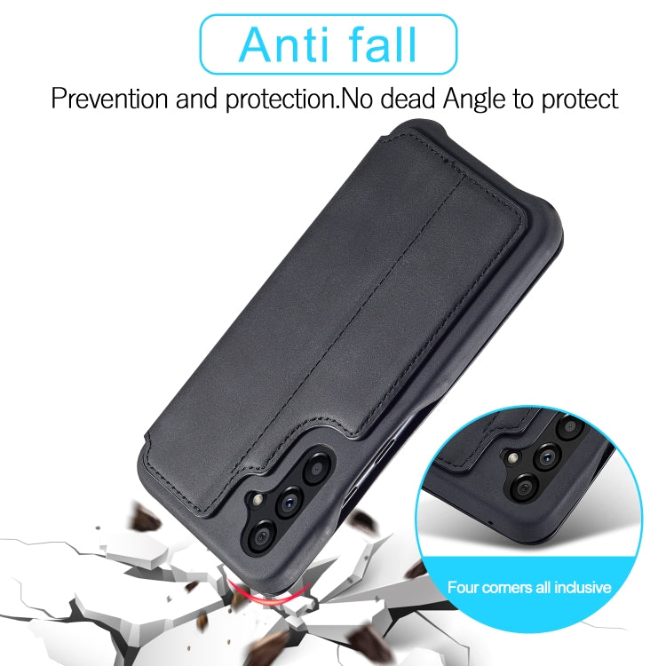 LC.IMEEKE Hon Ancient Series Horizontal Flip Leather Phone Case – Card Slot, Flip, Leather, For Samsung Galaxy A54 5G