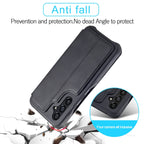 LC.IMEEKE Hon Ancient Series Horizontal Flip Leather Phone Case – Card Slot, Flip, Leather, For Samsung Galaxy A54 5G