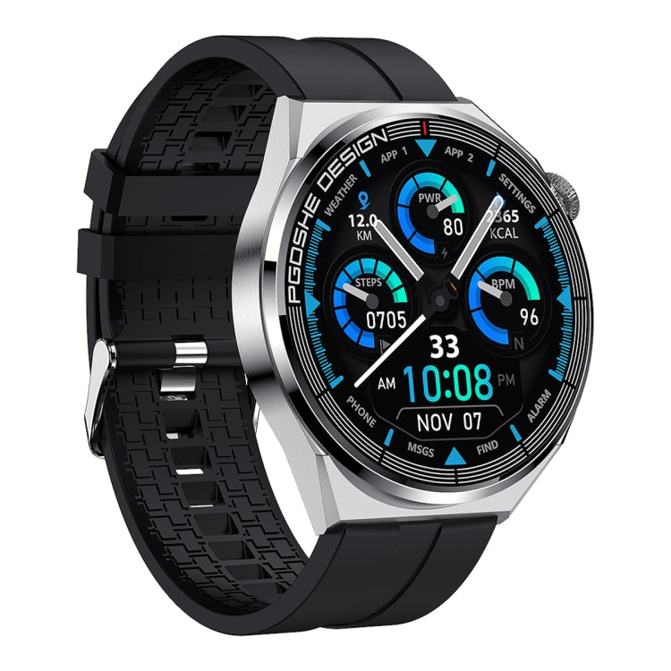 PG3 Smart Watch – 1.41" Screen, Blood Pressure Monitoring, Heart Rate Monitoring