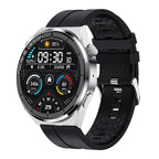 PG3 Smart Watch – 1.41" Screen, Blood Pressure Monitoring, Heart Rate Monitoring Black Silver