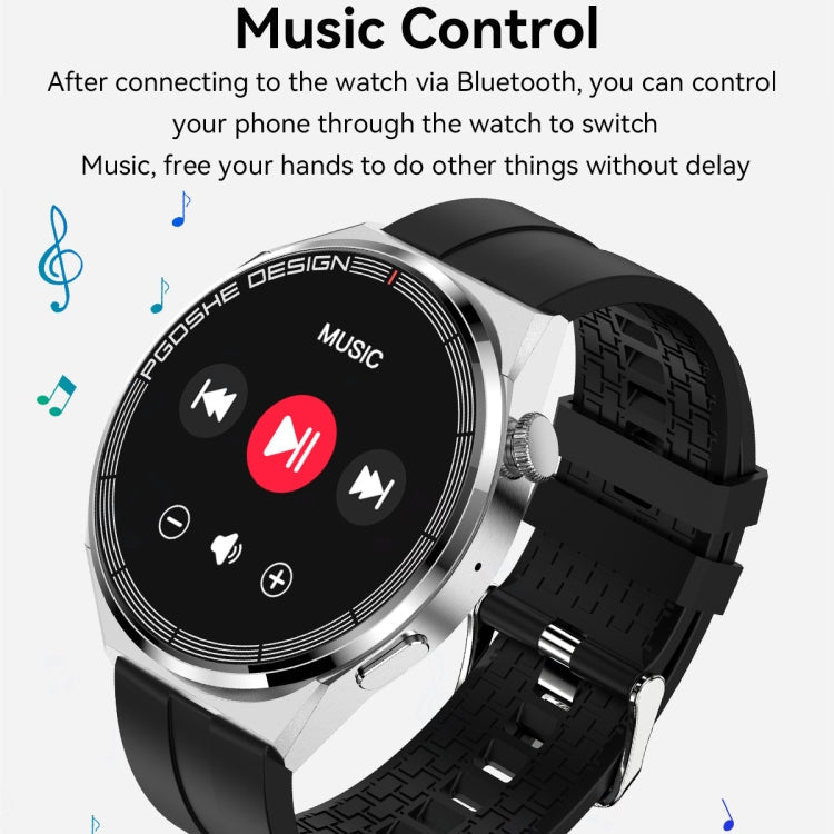 PG3 Smart Watch – 1.41" Screen, Blood Pressure Monitoring, Heart Rate Monitoring