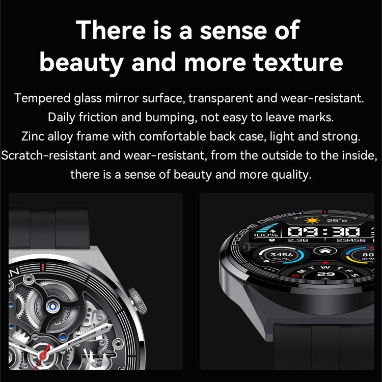 PG3 Smart Watch – 1.41" Screen, Blood Pressure Monitoring, Heart Rate Monitoring