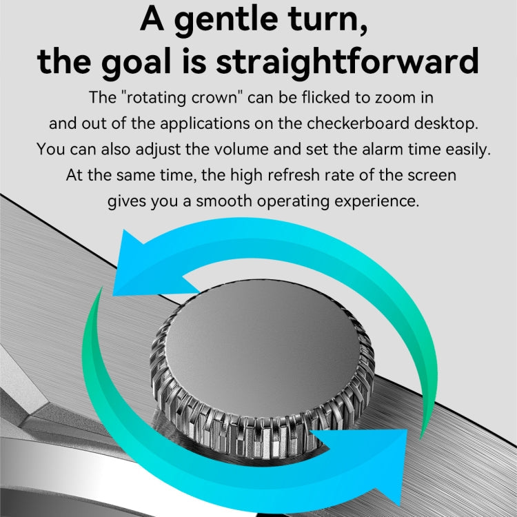 PG3 Smart Watch – 1.41" Screen, Blood Pressure Monitoring, Heart Rate Monitoring