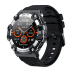 PG666 Smart Watch – 1.39" Screen, Blood Pressure Monitoring, Heart Rate Monitoring Black Silver