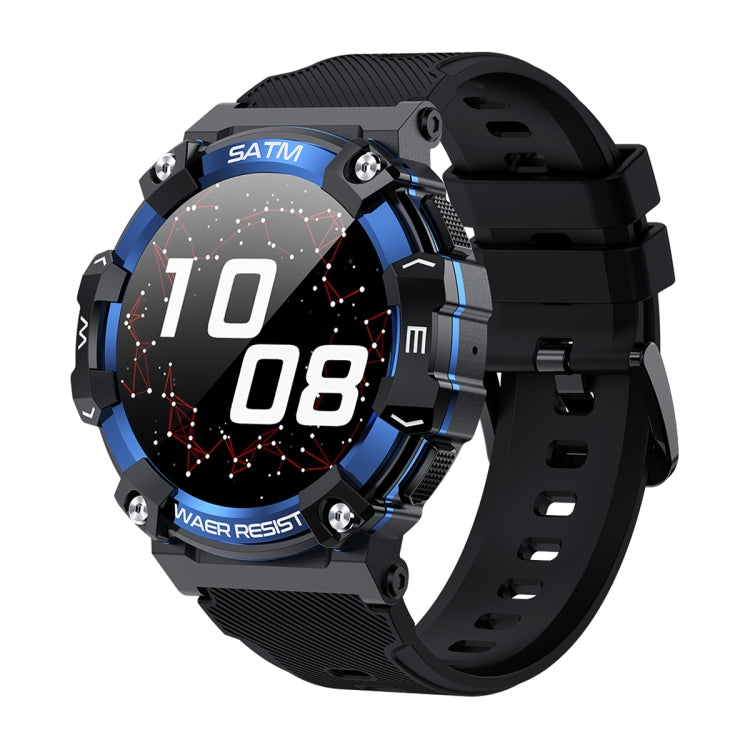 PG666 Smart Watch – 1.39" Screen, Blood Pressure Monitoring, Heart Rate Monitoring Black Blue