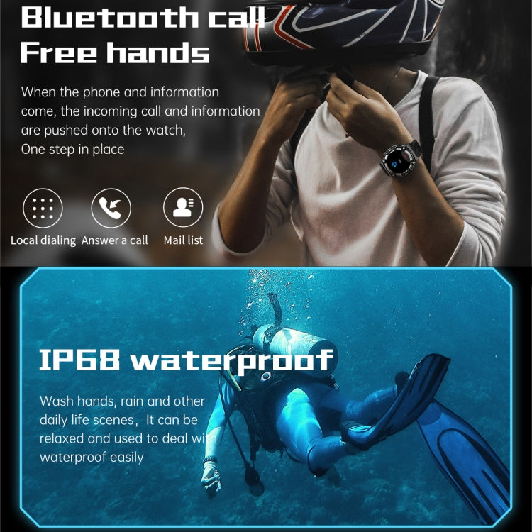 PG666 Smart Watch – 1.39" Screen, Blood Pressure Monitoring, Heart Rate Monitoring