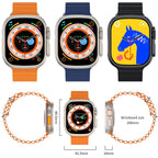 S800 Smart Watch – 1.96" Screen, Blood Pressure Monitoring, Heart Rate Monitoring