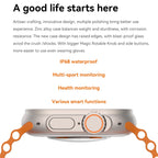 S800 Smart Watch – 1.96" Screen, Blood Pressure Monitoring, Heart Rate Monitoring