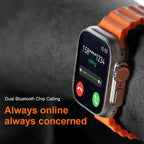 S800 Smart Watch – 1.96" Screen, Blood Pressure Monitoring, Heart Rate Monitoring