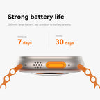 S800 Smart Watch – 1.96" Screen, Blood Pressure Monitoring, Heart Rate Monitoring