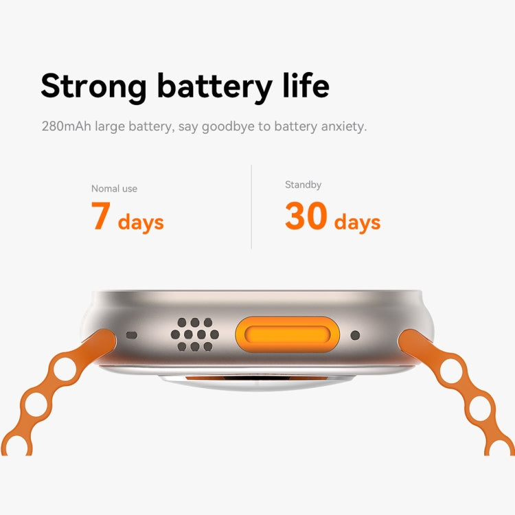 S800 Smart Watch – 1.96" Screen, Blood Pressure Monitoring, Heart Rate Monitoring