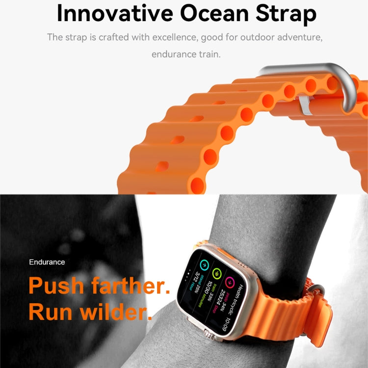 S800 Smart Watch – 1.96" Screen, Blood Pressure Monitoring, Heart Rate Monitoring