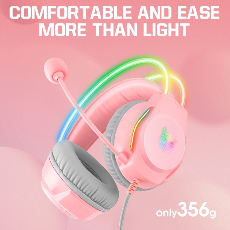 X26 USB+3.5mm RGB Wired Gaming Headset, X26 – Durable Build, Easy to Use