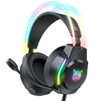 X26 USB+3.5mm RGB Wired Gaming Headset, X26 – Durable Build, Easy to Use