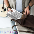 AULA F3261 Type-C Wired Hot Swappable 61 Keys RGB Mechanical Keyboard – Wear-resistant