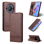 AZNS Magnetic Calf Texture Flip Leather Phone Case – Magnetic, Card Slot, Flip, For Honor Play 50 Plus, For Honor X50, For Honor X50i/90 Lite, For Honor Play 40