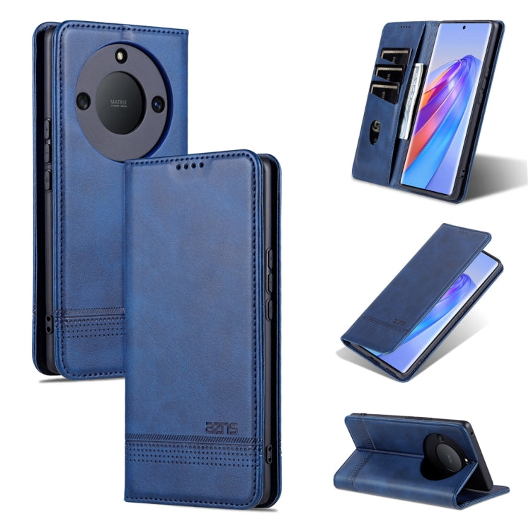 AZNS Magnetic Calf Texture Flip Leather Phone Case – Magnetic, Card Slot, Flip, For Honor Play 50 Plus, For Honor X50, For Honor X50i/90 Lite, For Honor Play 40