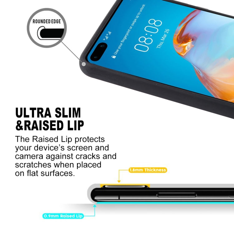Shockproof TPU + Handmade Leather Protective Case – Shockproof, Leather, TPU, For Huawei P40, For Huawei P40 Pro