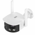 Q38 WIFI Humanoid Recognition AI Alarm 180 Degree Dual 2MP IP Camera, AU Plug, US Plug, EU Plug, UK Plug AU Plug