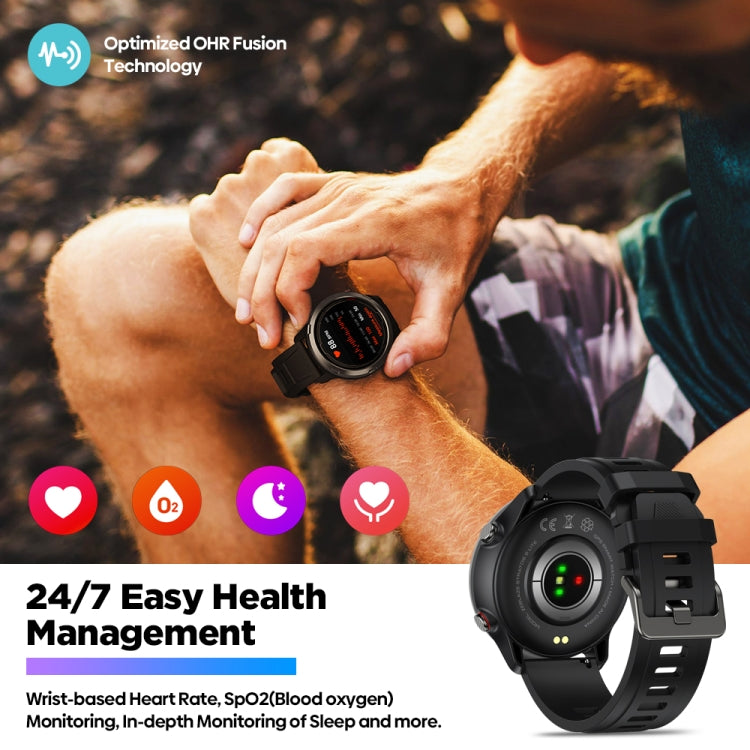 Smart Watch – 1.32" Screen, Heart Rate Monitoring, GPS