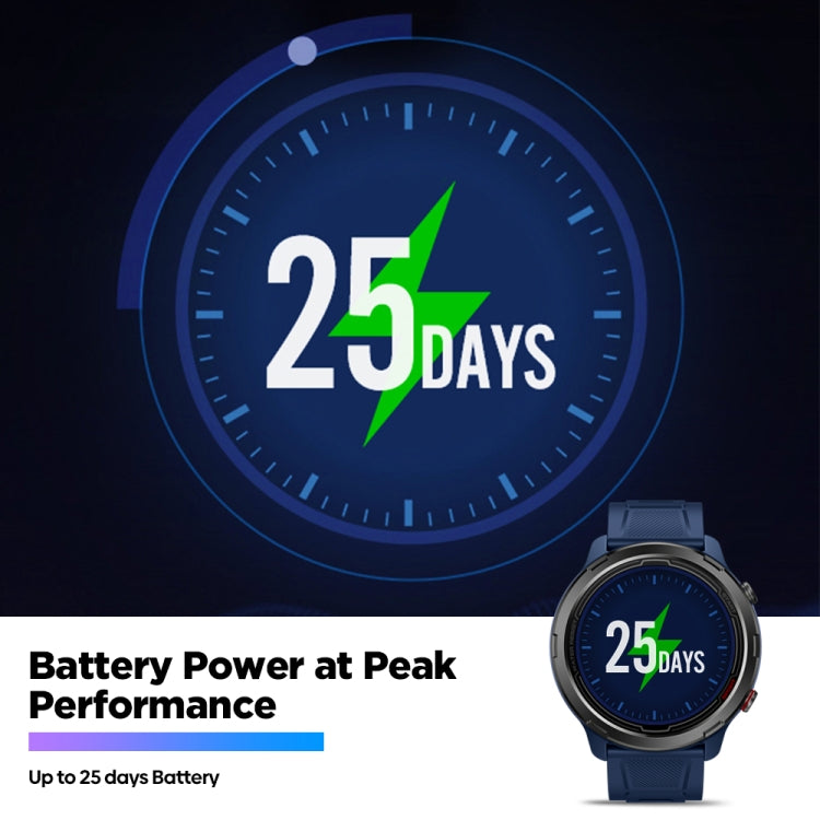 Smart Watch – 1.32" Screen, Heart Rate Monitoring, GPS