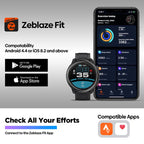 Smart Watch – 1.32" Screen, Heart Rate Monitoring, GPS
