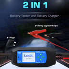 CAT-280 2 in 1 Car Battery Charger & Color Screen Battery Tester, EU Plug – Waterproof