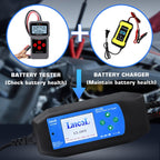 CAT-280 2 in 1 Car Battery Charger & Color Screen Battery Tester, EU Plug – Waterproof