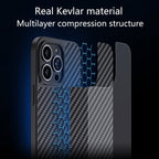 wlons Magsafe Carbon Fiber Kevlar TPU Phone Case, For iPhone 13 Pro, For iPhone 13 Pro Max, For Samsung Galaxy S23 5G, For Samsung Galaxy S23+ 5G, For Xiaomi 13, For Xiaomi 13 Pro, For Huawei P60 Art, For Huawei Mate 50, For Huawei Mate 50 Pro         ...