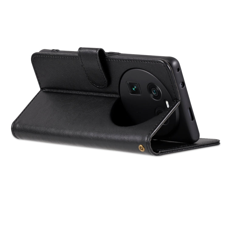 AZNS Sheepskin Texture Flip Leather Phone Case – Card Slot, Flip, Leather, For OPPO Find X6, For OPPO Find X6 Pro, For Honor Magic5, For Honor Magic5 Pro