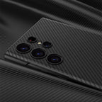GKK Triumph Ultra-Thin Plain Leather Phone Case with Holder – Leather, Ultra-thin, For Samsung Galaxy S23 Ultra 5G