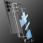 GKK Space Frame Transparent PC+TPU Phone Case, For Samsung Galaxy S23 Ultra 5G